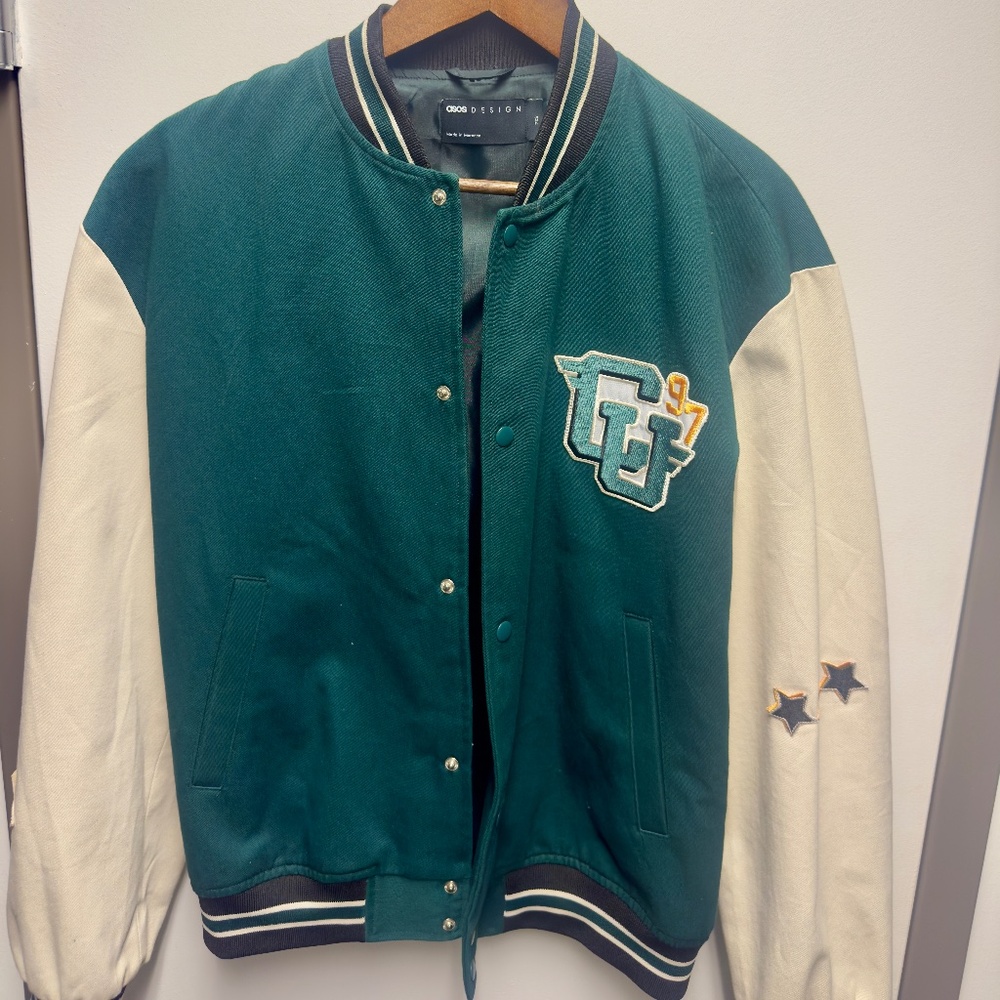 Men’s ASOS Varsity Jacket – Retro Collegiate Style